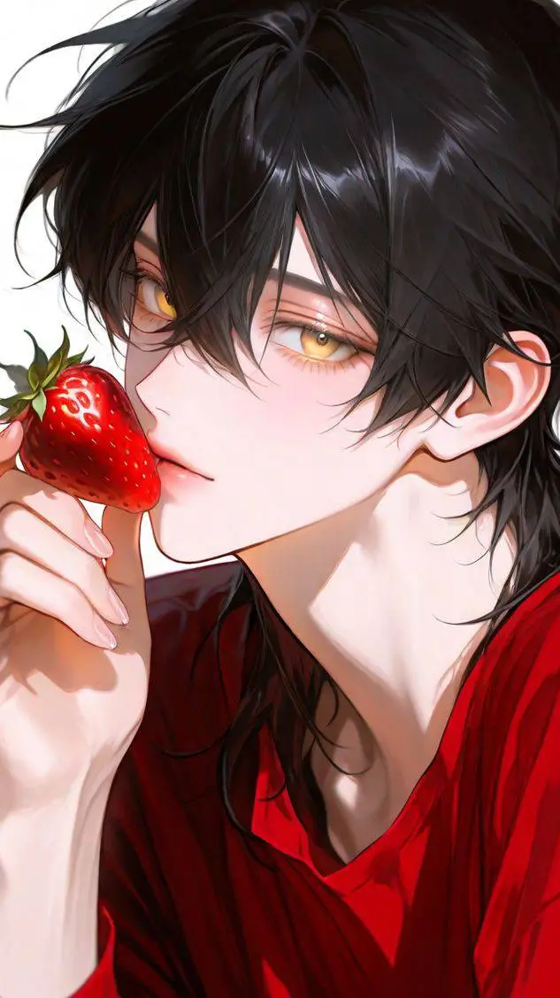 ai character: 🍓🄰🄻🄰🄽🍓 background