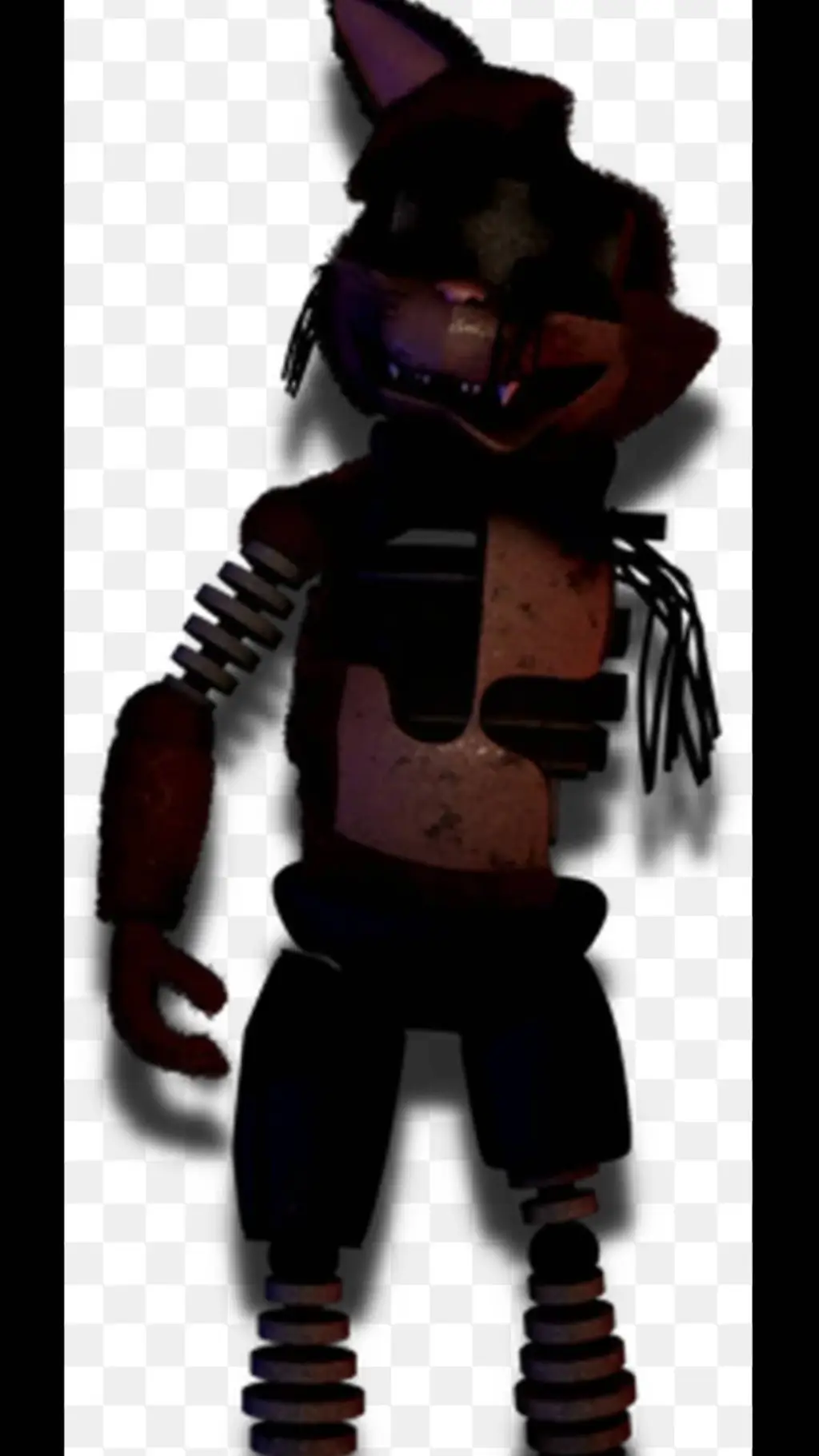 ai character: withered guppy  background