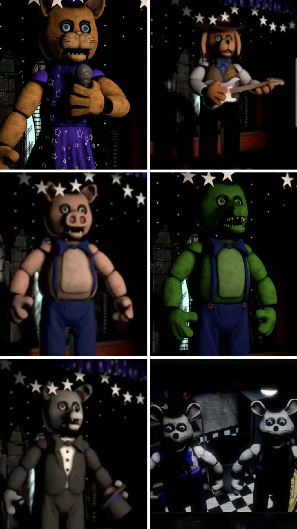 ai character: fnam 3 reboot  background