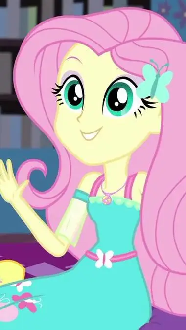 ai character: Fluttershy background