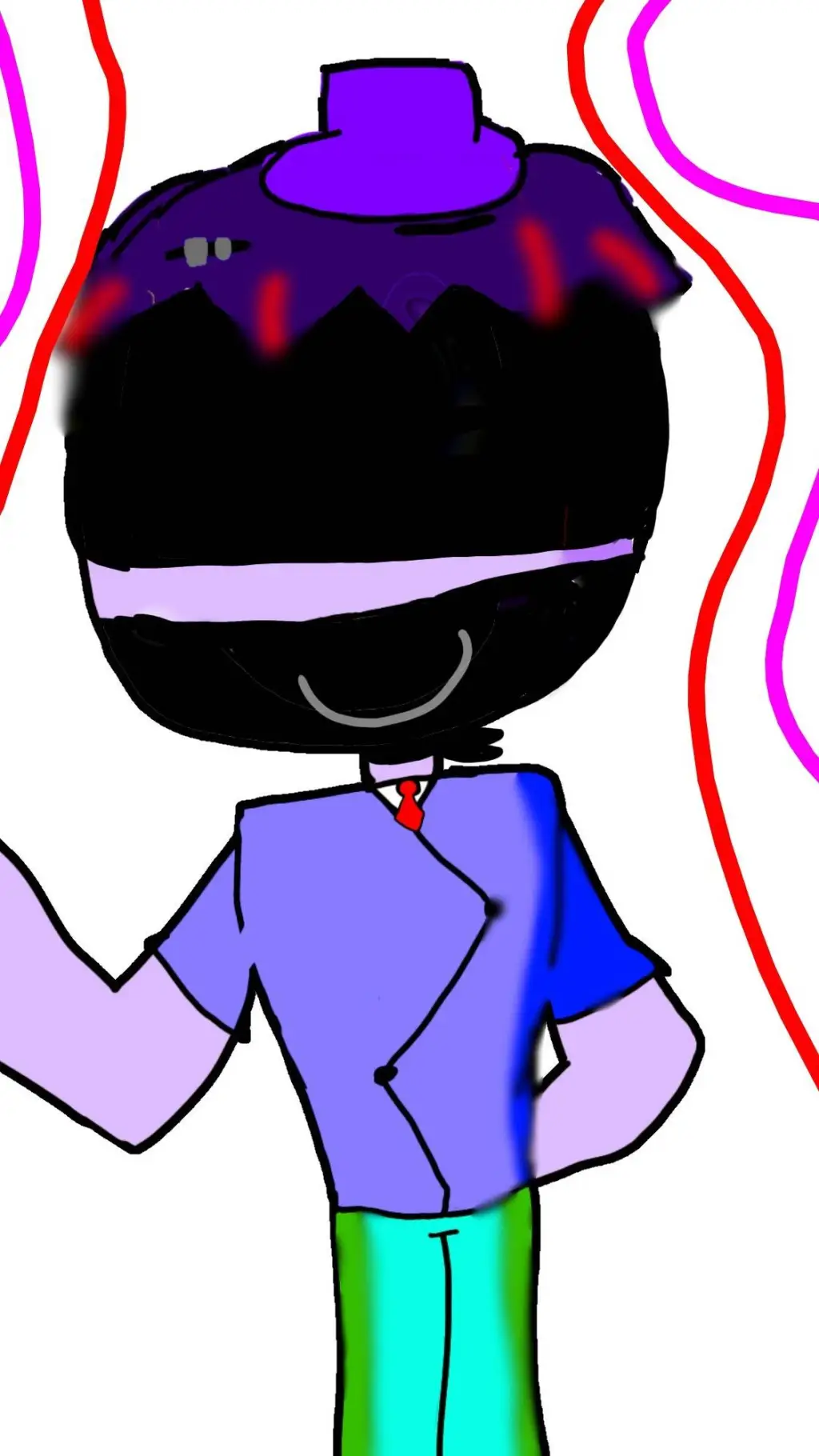 ai character: . b. b. b background