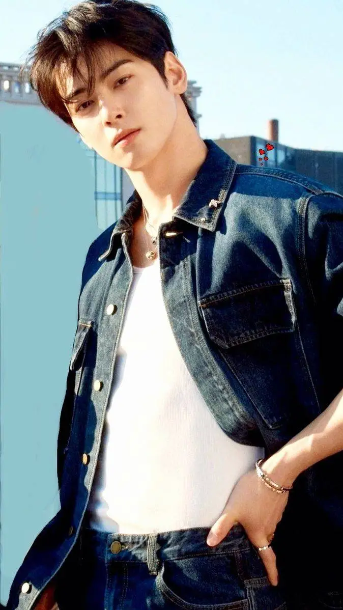 ai character: cha eun woo  background