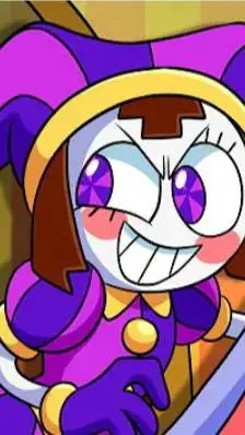 ai character: evil pomni background