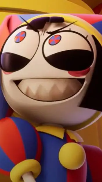 ai character: Pomni (TADC) background