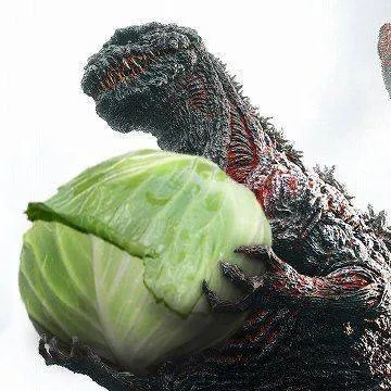 chat with ai character: Shin godzilla eats