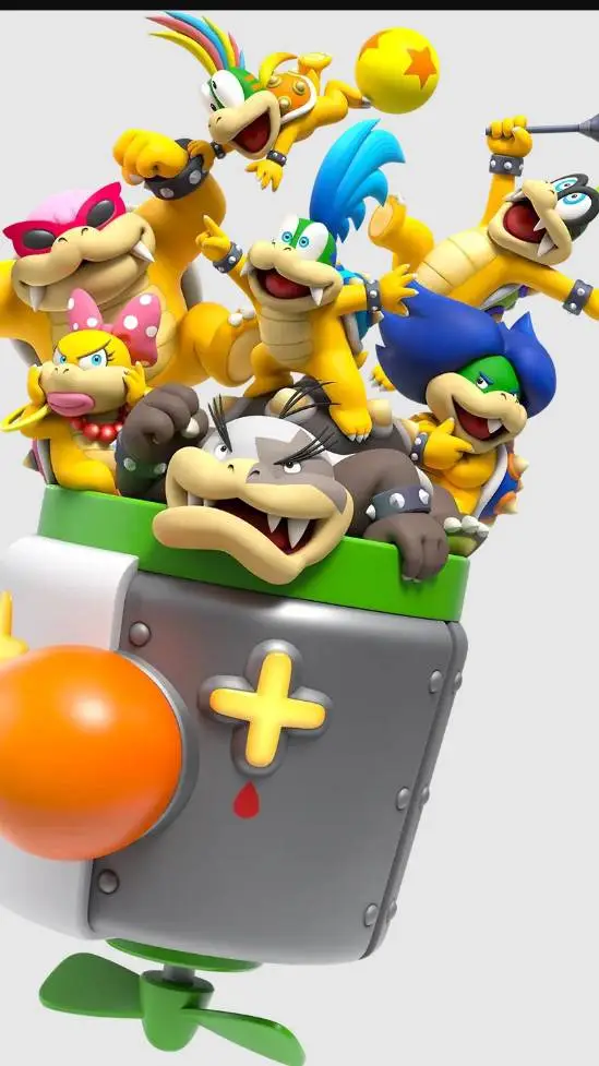 ai character: Koopalings  background