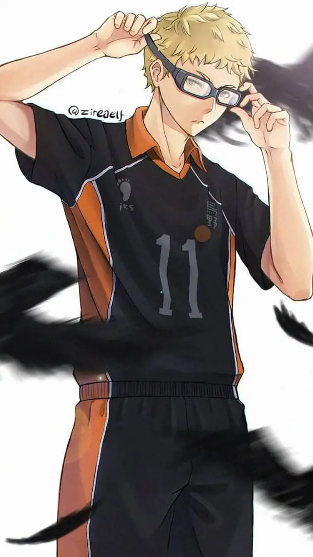 ai character: kei tsukishima ~ background