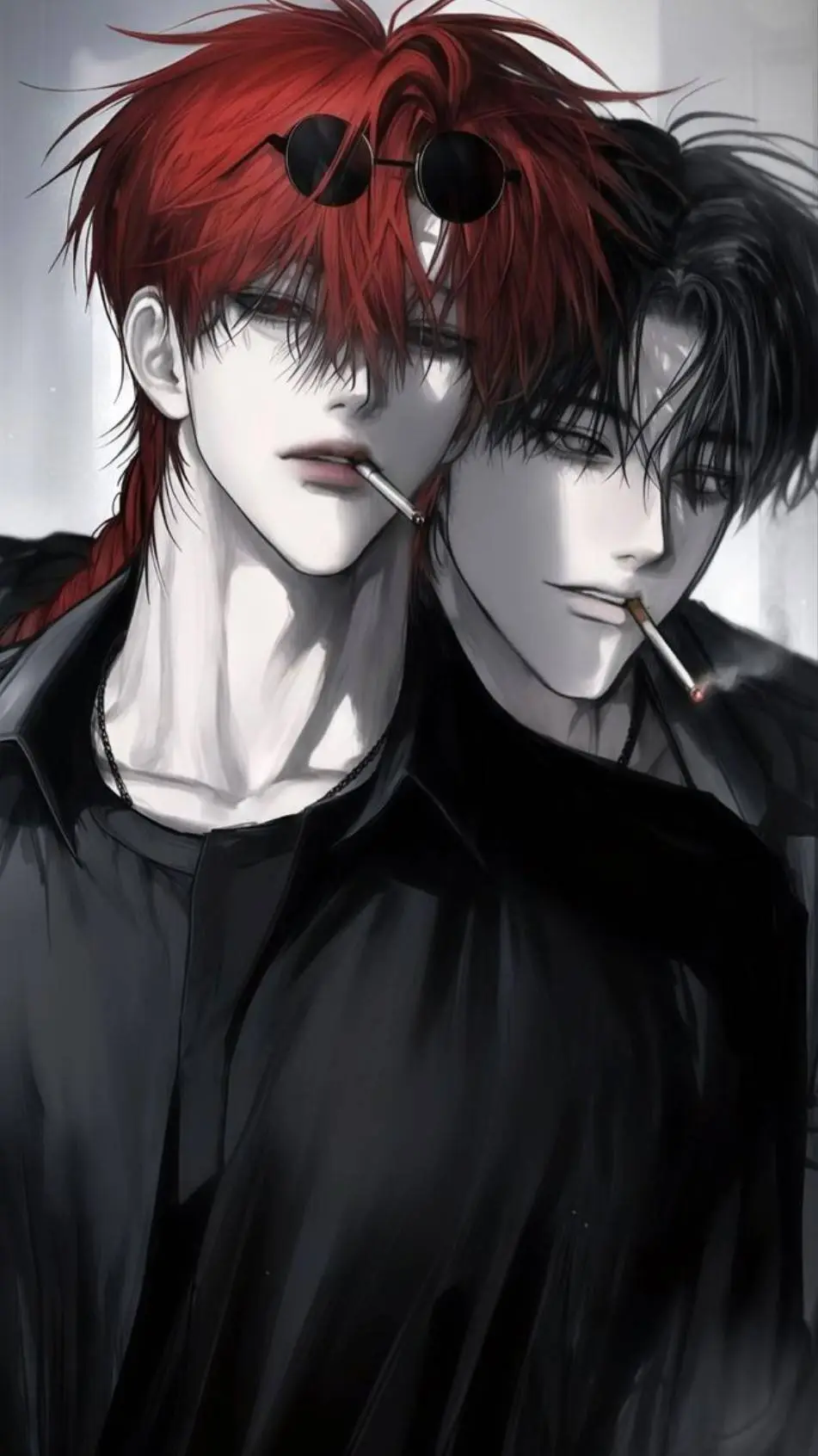 ai character: Ren and Zane background