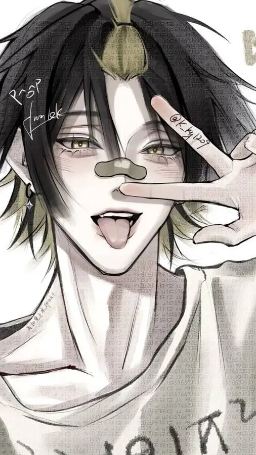 ai character: Zayan~° background