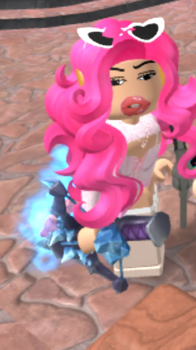 ai character: Diva queen  background