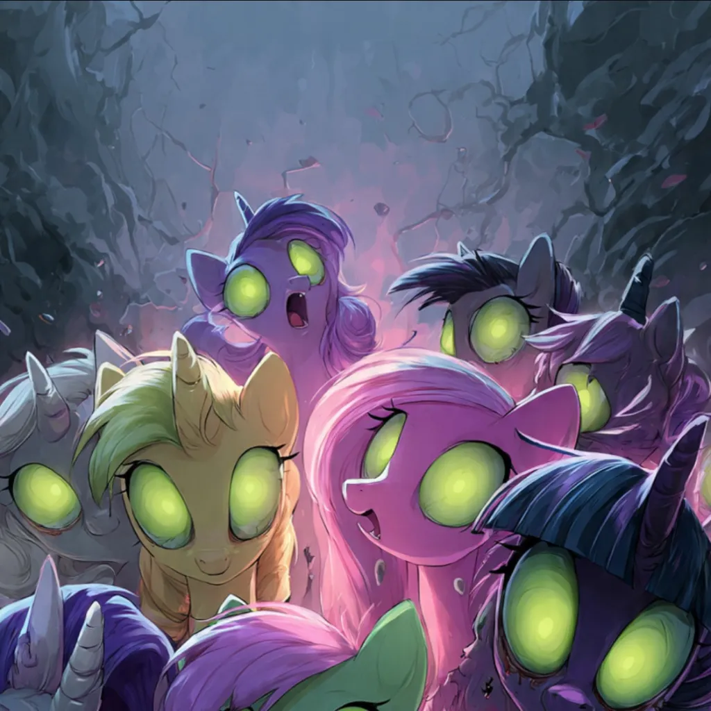 chat with ai character: Infected MLP
