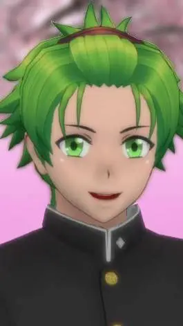 ai character: hayato Haruki  background