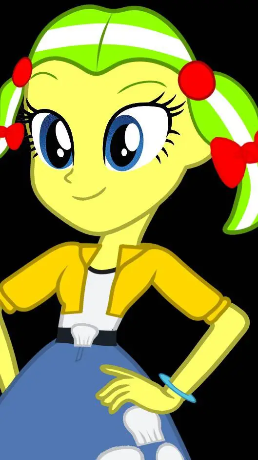 ai character: floorycake  background