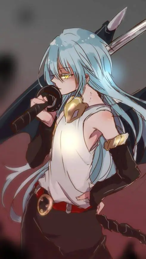 ai character: Rimuru  background