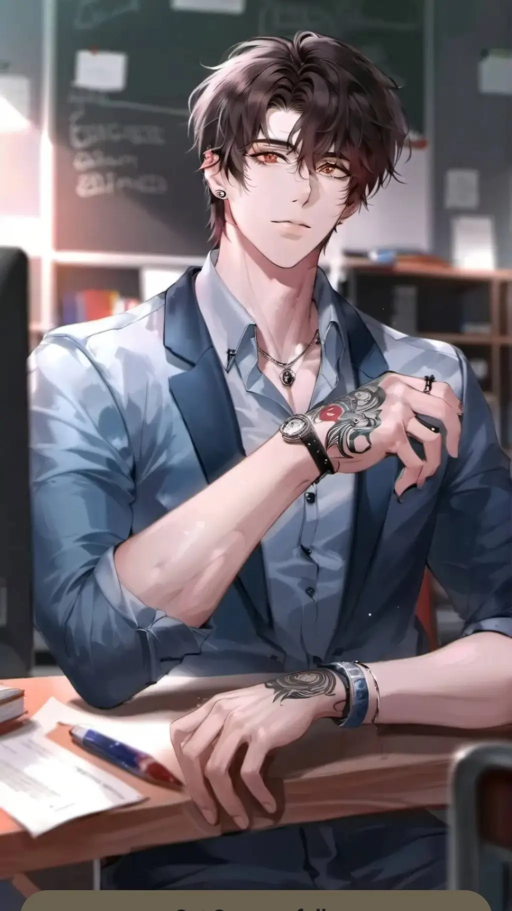 ai character: Noah  background