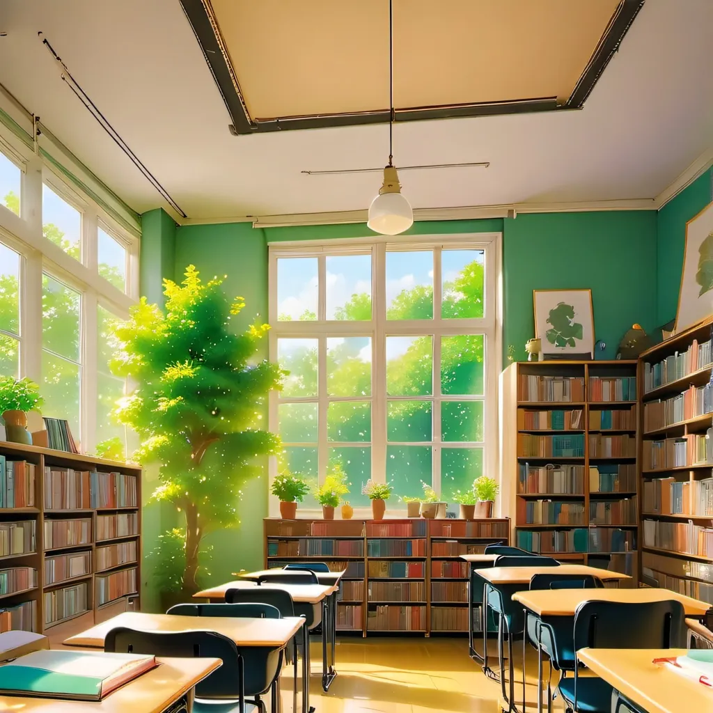 chat with ai character: School/Classroom 9
