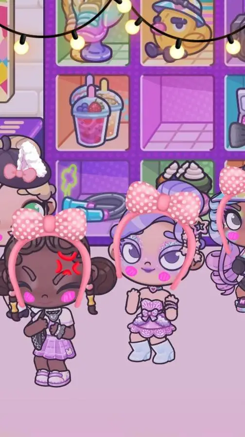 ai character: Emilia tu amiga  background