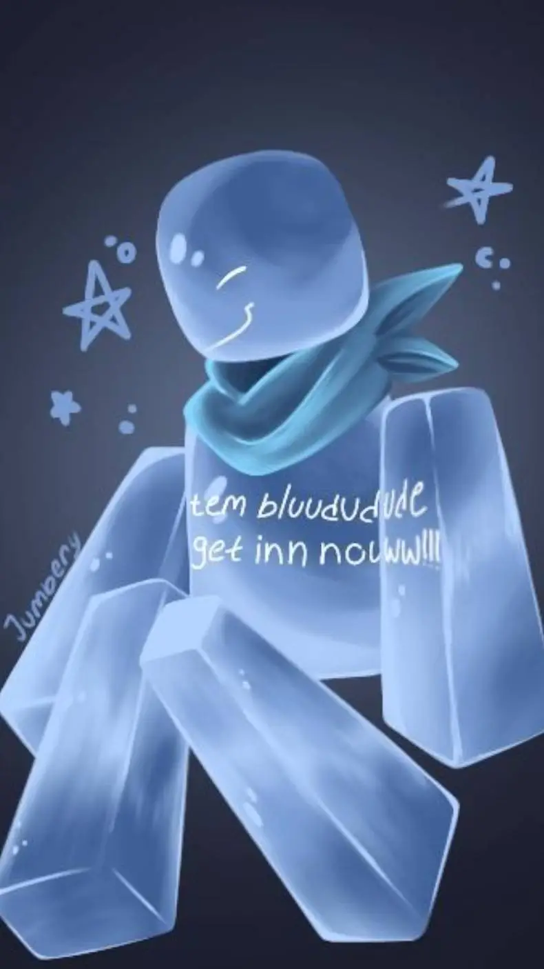 ai character: Bluudud ig :/ background