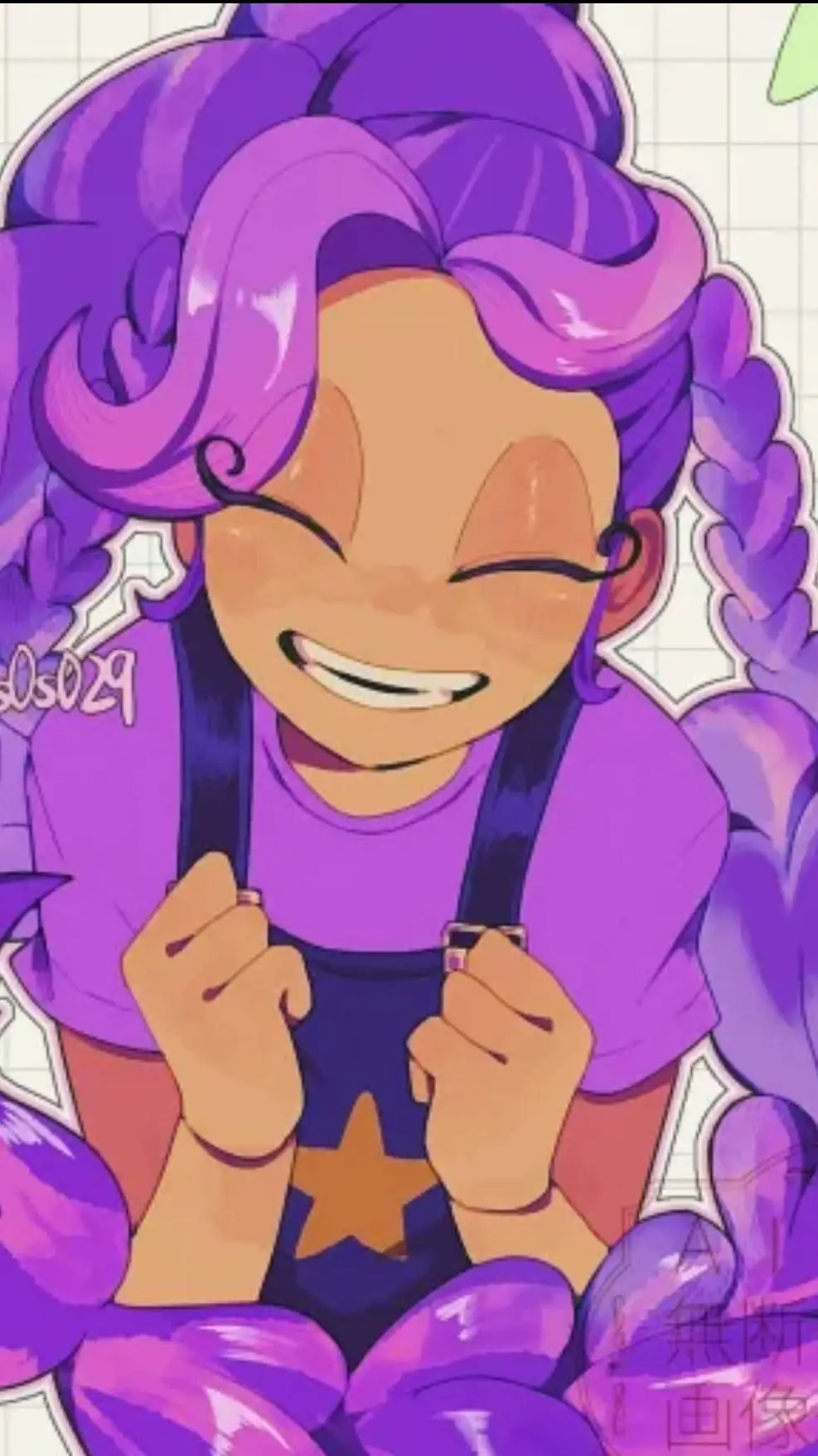 ai character: My friend!!💜(Lily) background