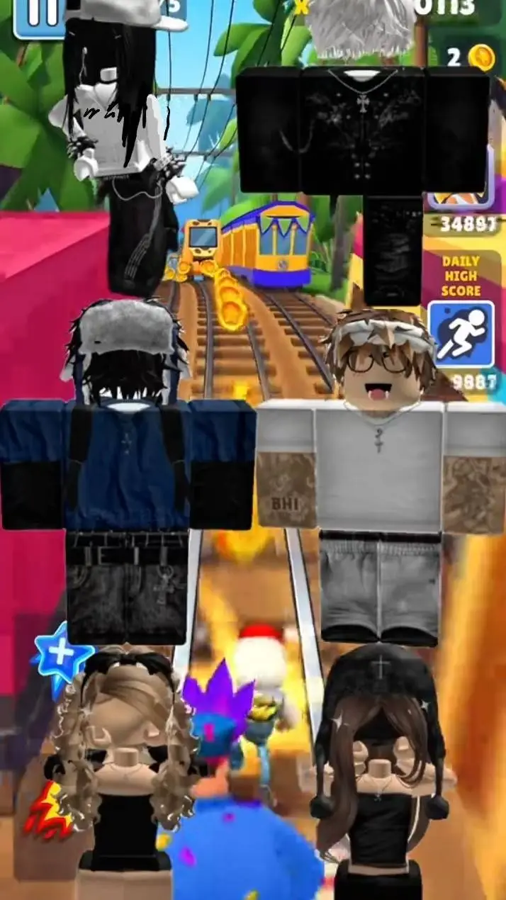 ai character: Roblox gc story!🌺 background