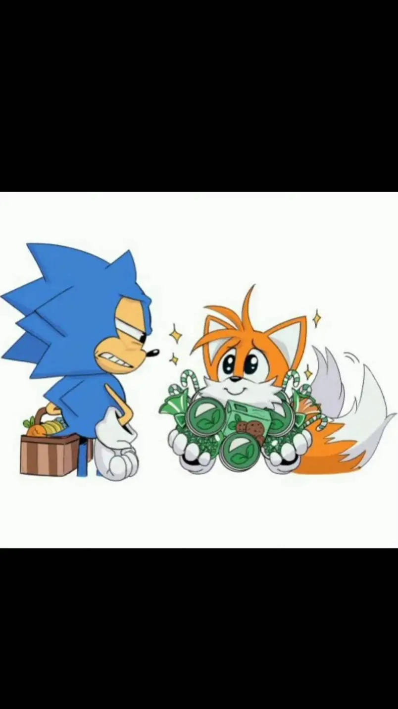 ai character: [Tails] background