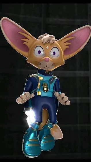 ai character: Lumen background