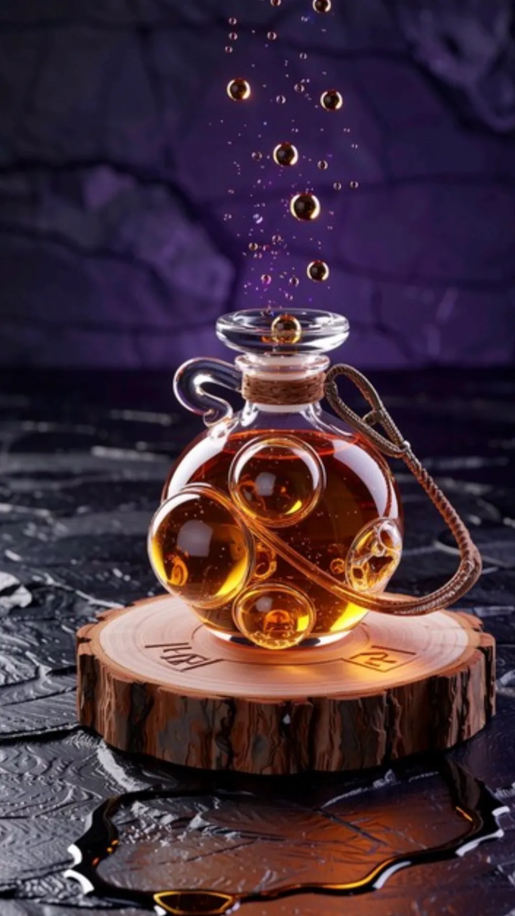 ai character: Butt potion background