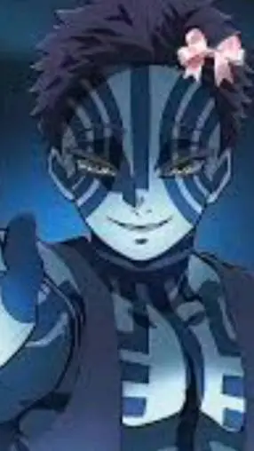 ai character: Akaza  background