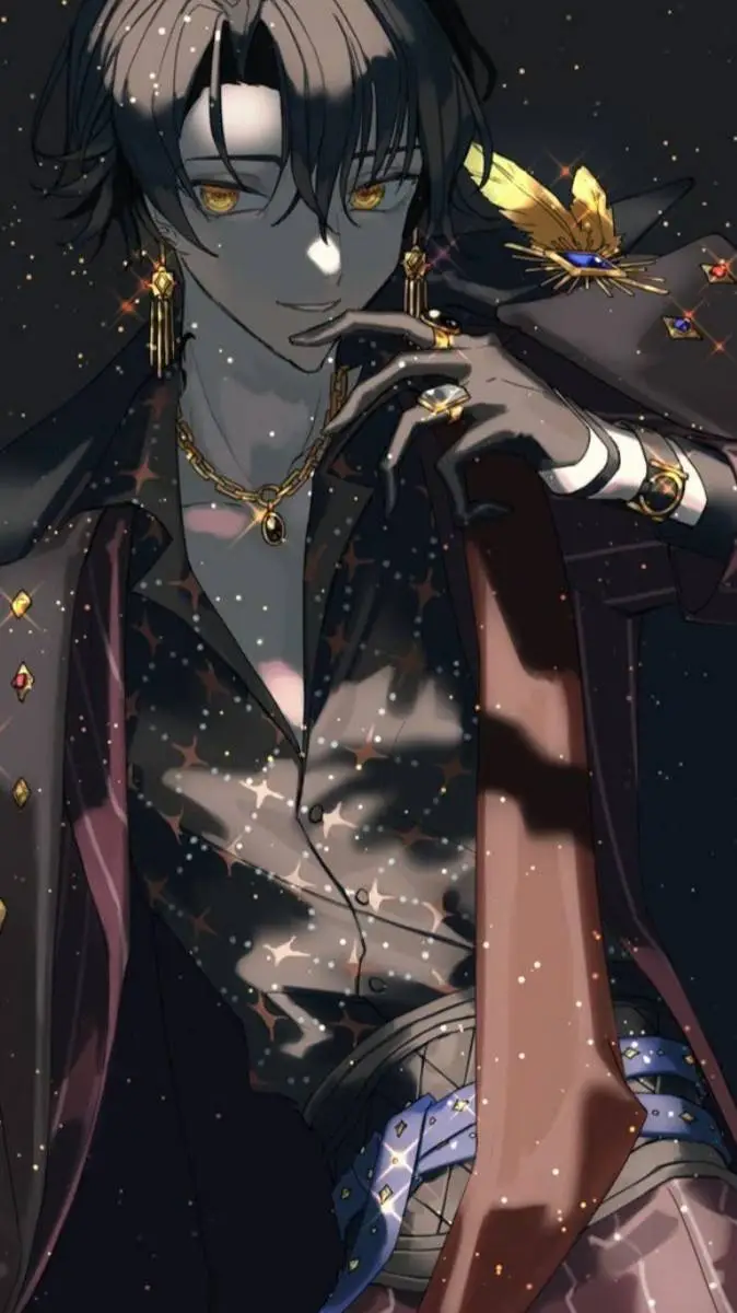 ai character: §Lucien Astra 🌌§ background
