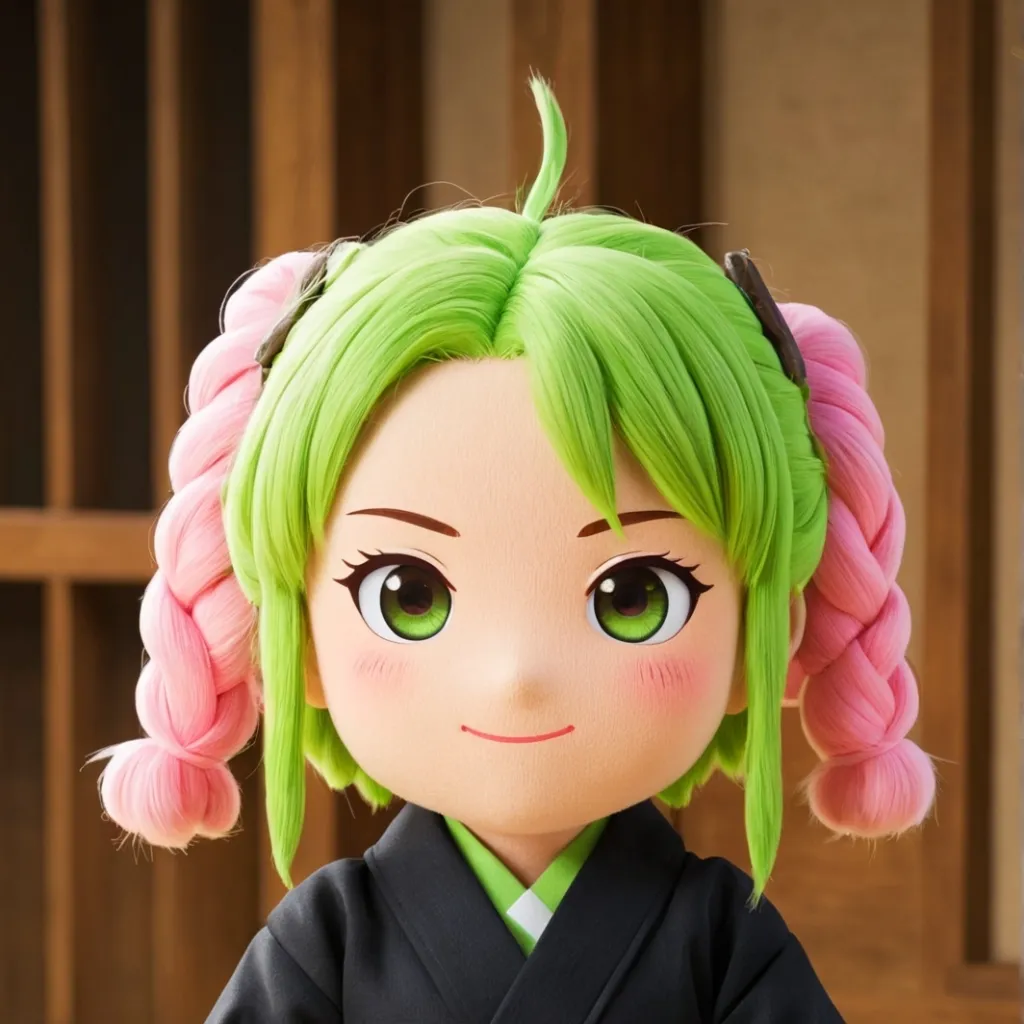 chat with ai character: Mitsuri plush 