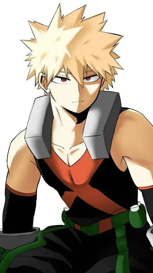 ai character: Katsuki Bakugo background