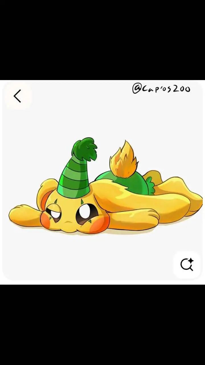 ai character: Bunzo bunny, amiga background