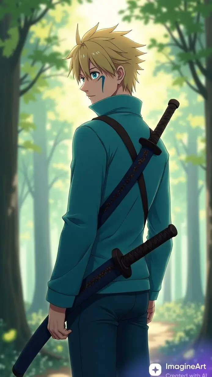 ai character: man  background