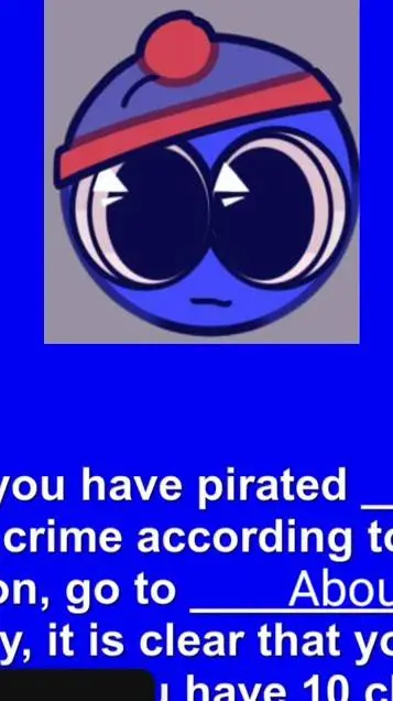 ai character: Blue Circle  background