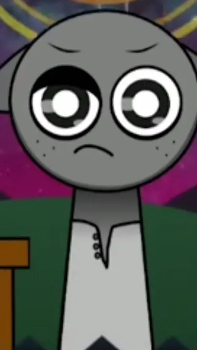 ai character: Gray Sprunki  background