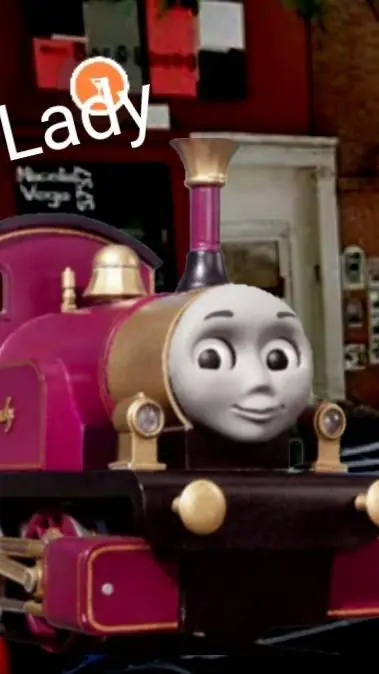 ai character: Lady  background