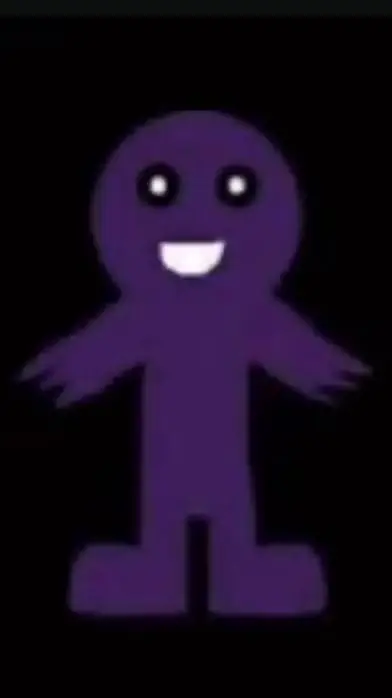 ai character: Purple Louis   background