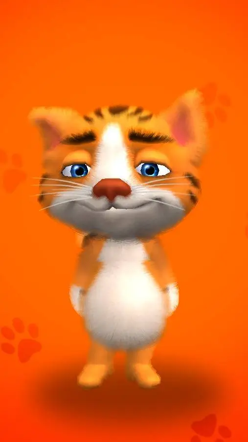 ai character: Talking Cat background