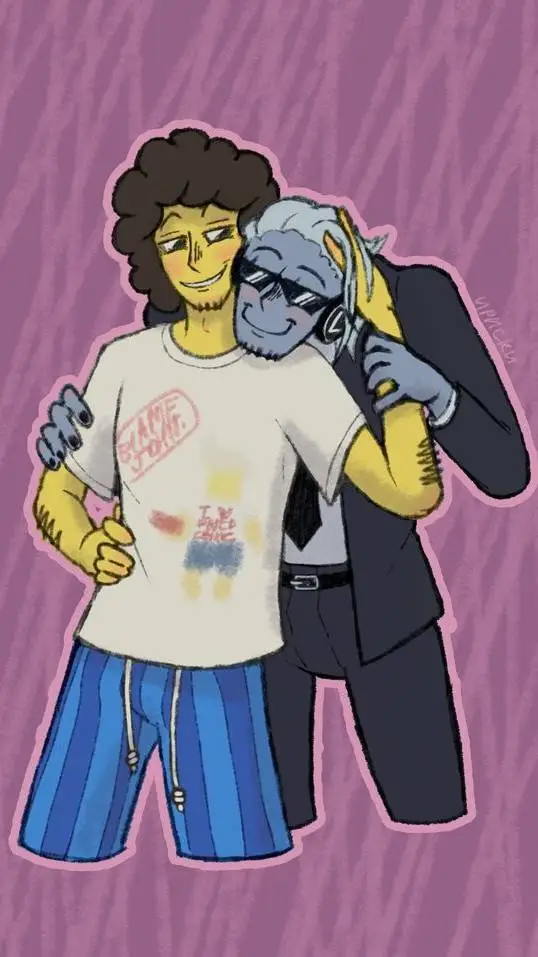 ai character: chickenroulette background