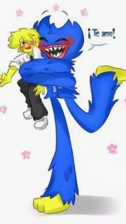 ai character: huggy Wuggy background