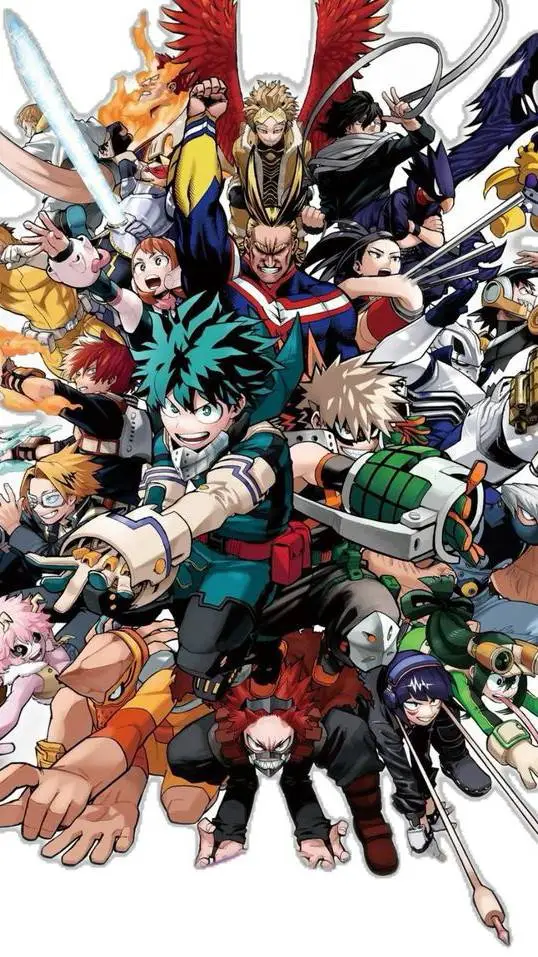 ai character: MHA SLEEPOVER! background