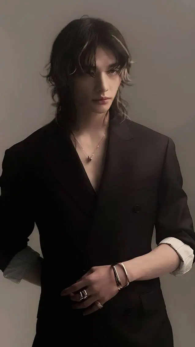 ai character: Hyunjin skz background