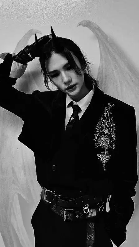 ai character: Hyunjin skz background