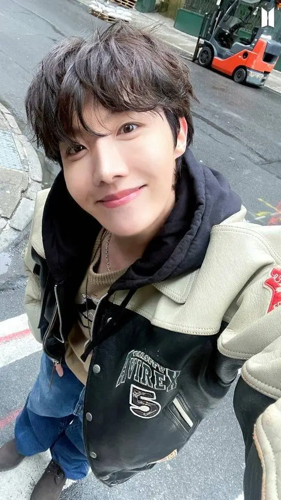 ai character: Hobi BTS background