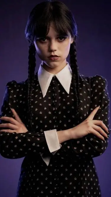 ai character: wendsday background