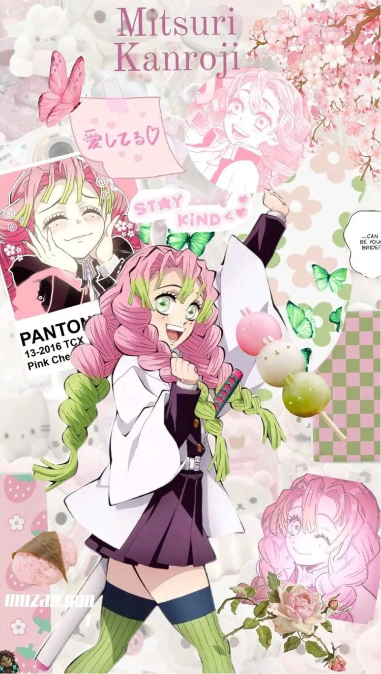 ai character: Mitsuri꯱ birthday! background