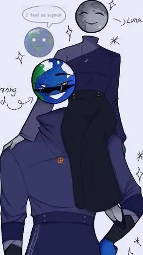 ai character: Solarballs✨✨ background