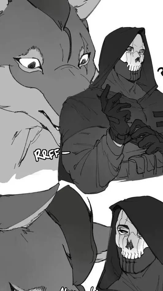 ai character: COD//Monster AU background