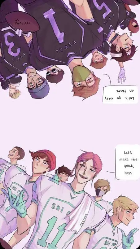 ai character: DSMP Football AU background