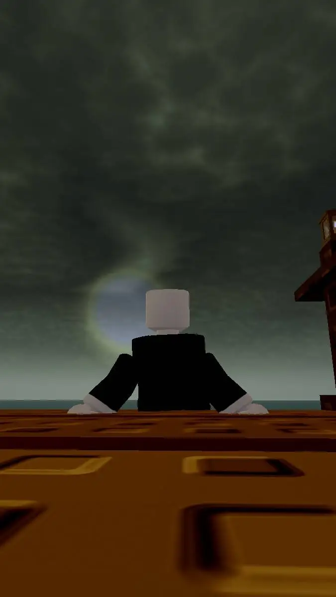 ai character: Forsaken + Fanmade background